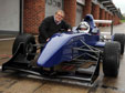 Ralph Firman with RFR F1000 in the pit lane